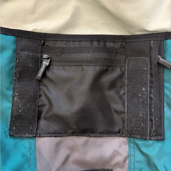 Timbuk2 Teal and Gray Messenger Bag
